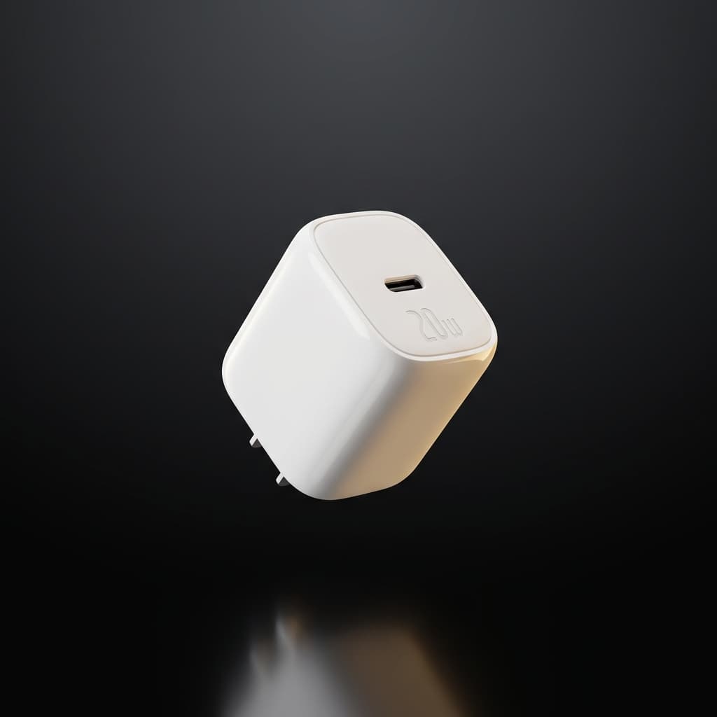 Cargador USB-C 20W Carga Rápida